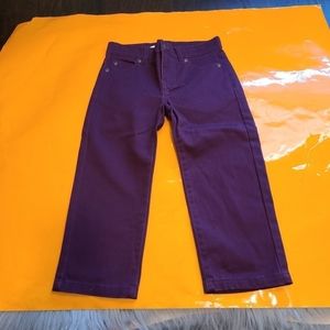 Nwt! Janie&Jack toddler boy sateen straight pant burgundy